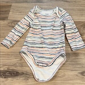 Multicolor Striped Bodysuit